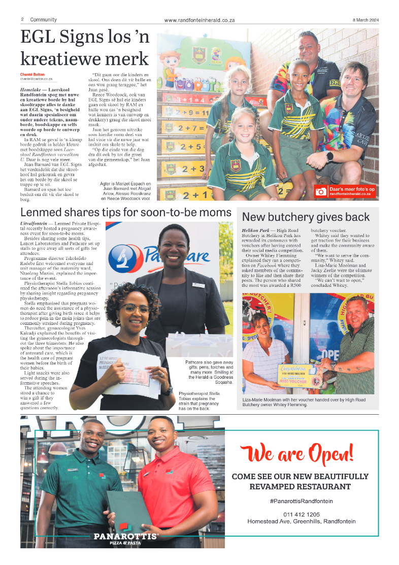 Randfontein Herald 8 March 2024 page 2