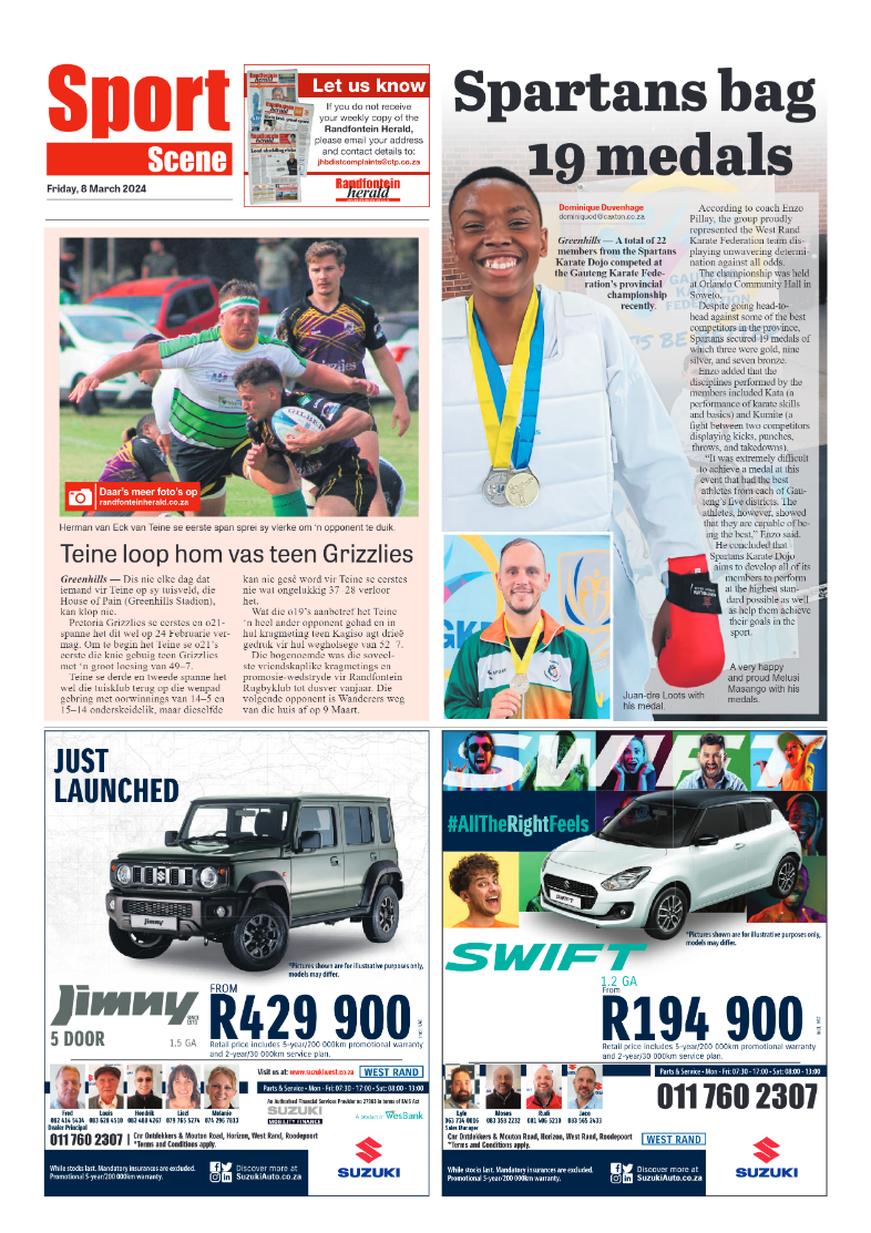 Randfontein Herald 8 March 2024 page 8