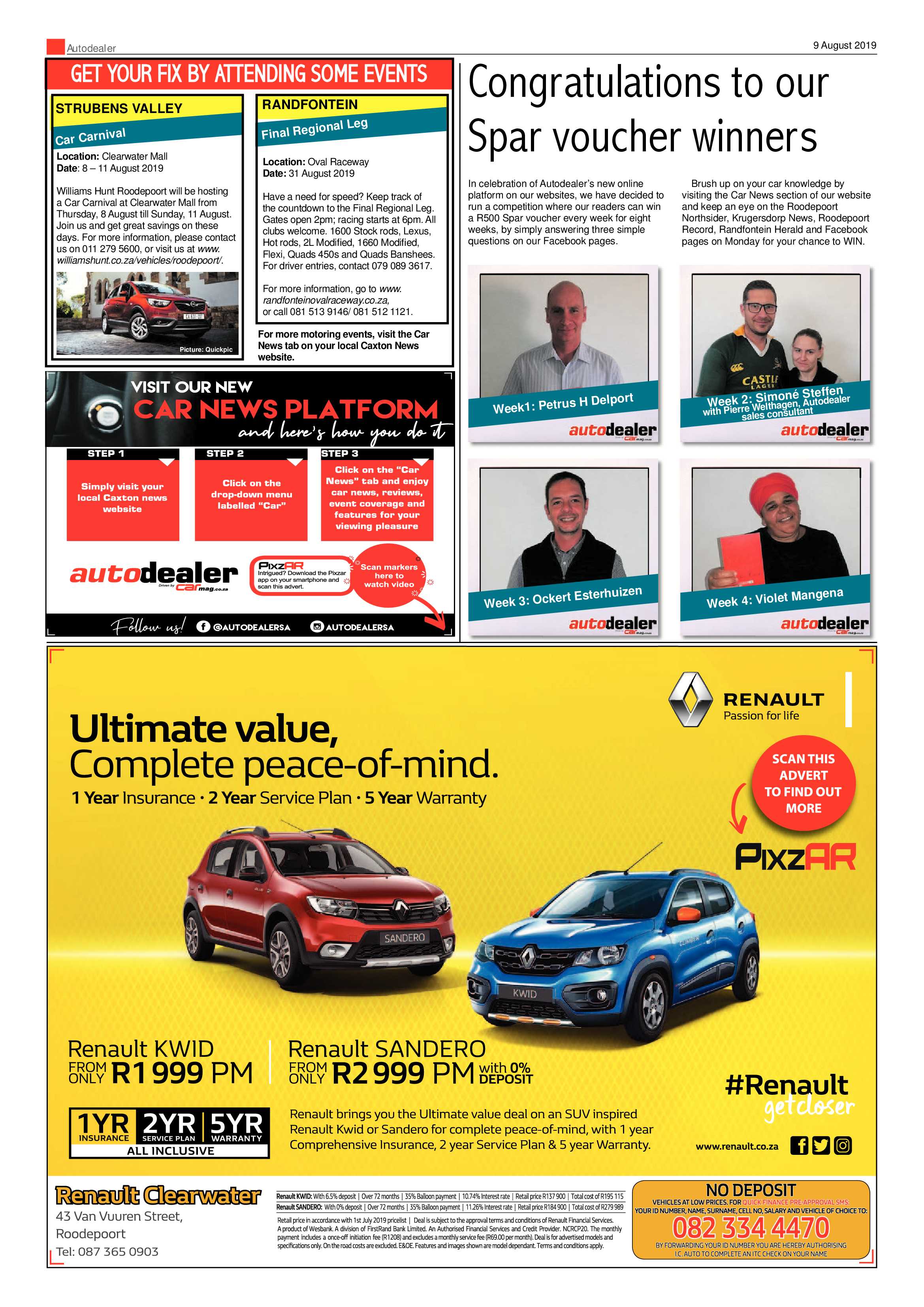 Randfontein Herald 9 August 2019 page 10
