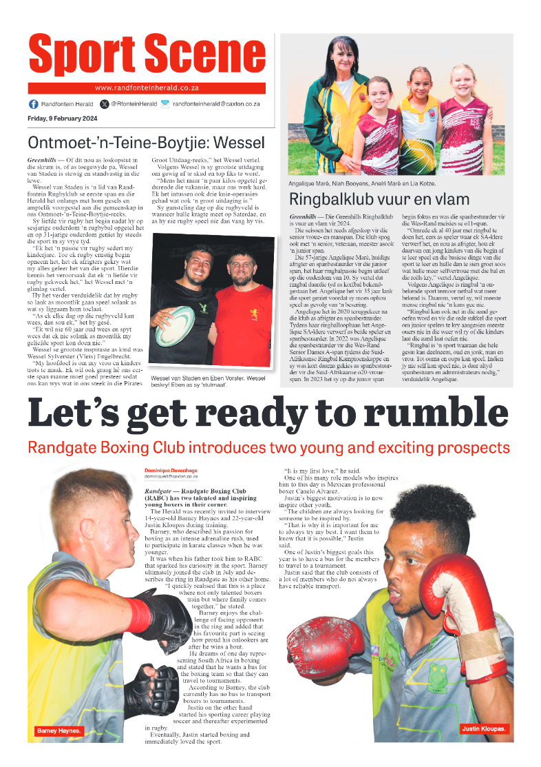 Randfontein Herald 9 February 2024 page 8