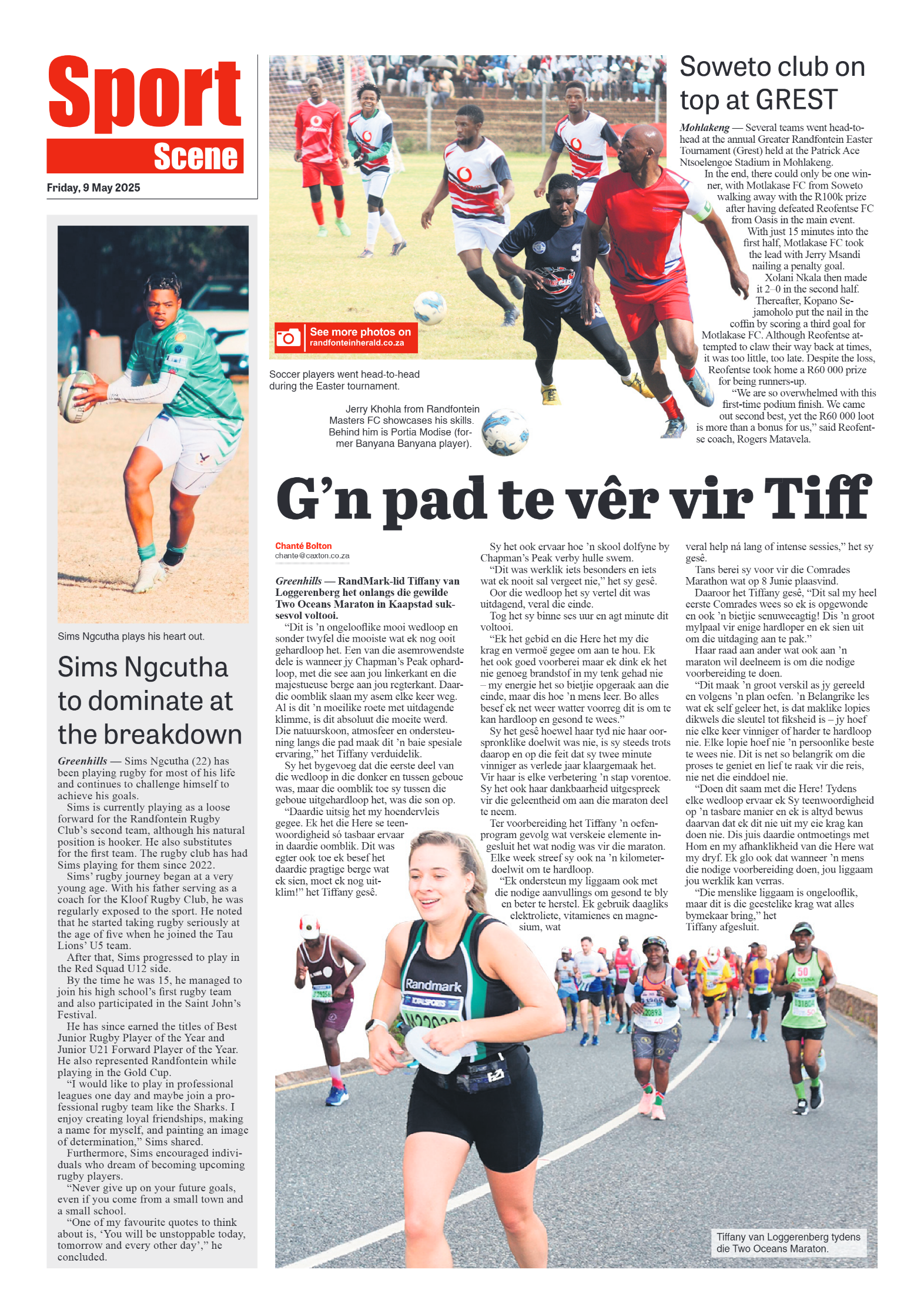 Randfontein Herald 9 May 2025 page 8