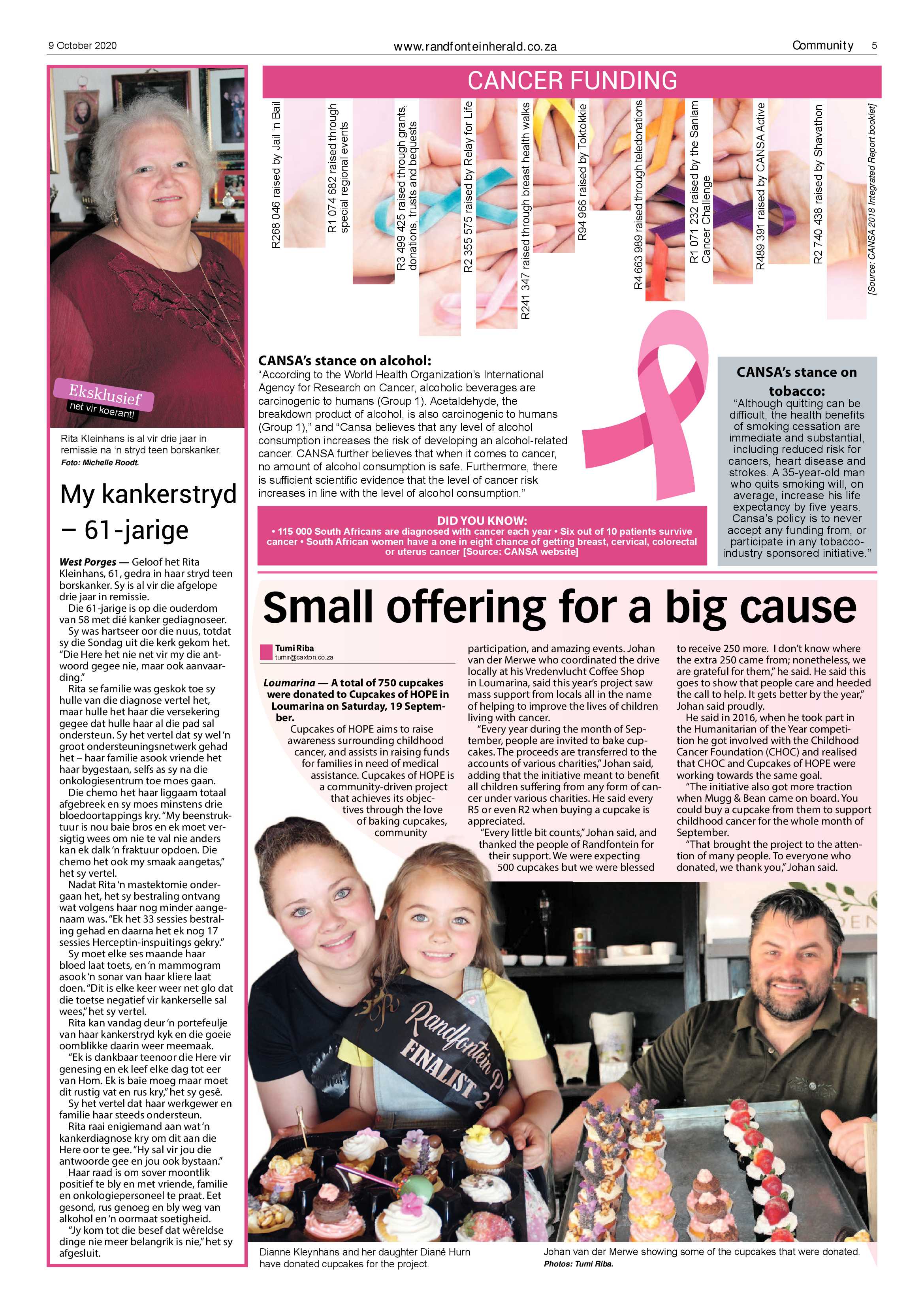 Randfontein Herald 9 October 2020 page 5