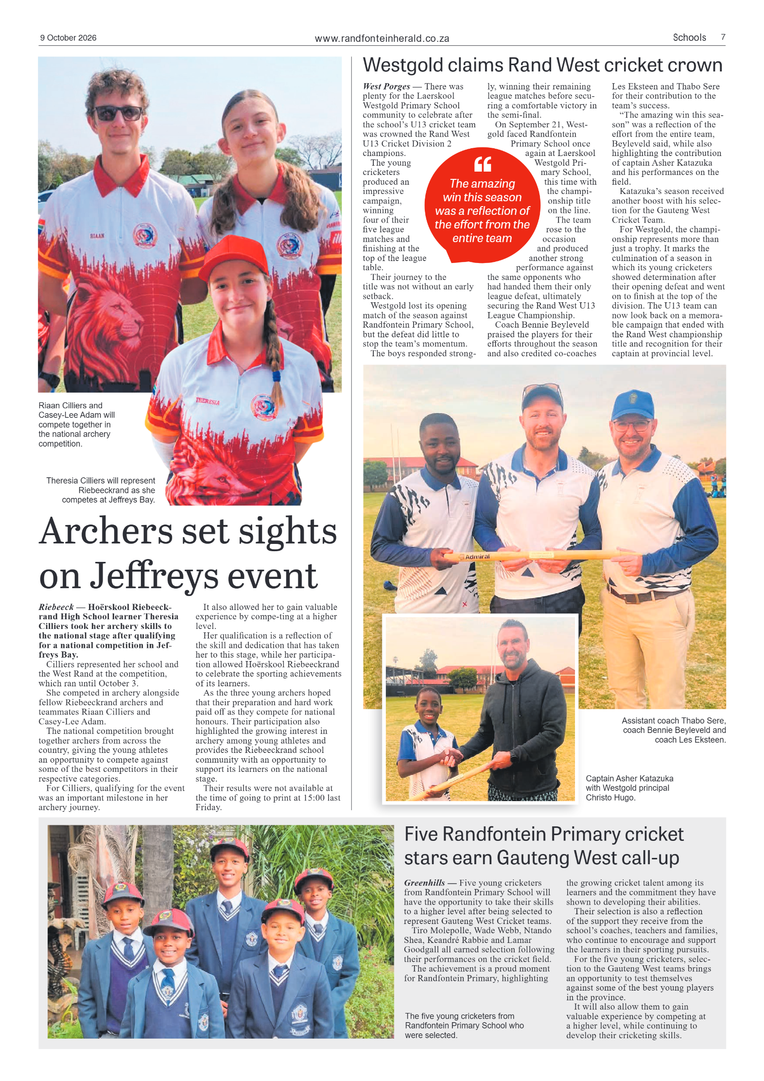 Randfontein Herald 9 October 2026 page 7