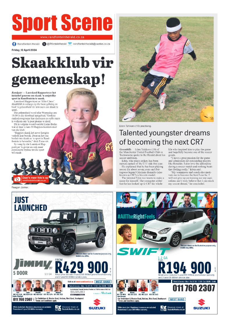 Randfontein Herald 12 April 2024 page 8