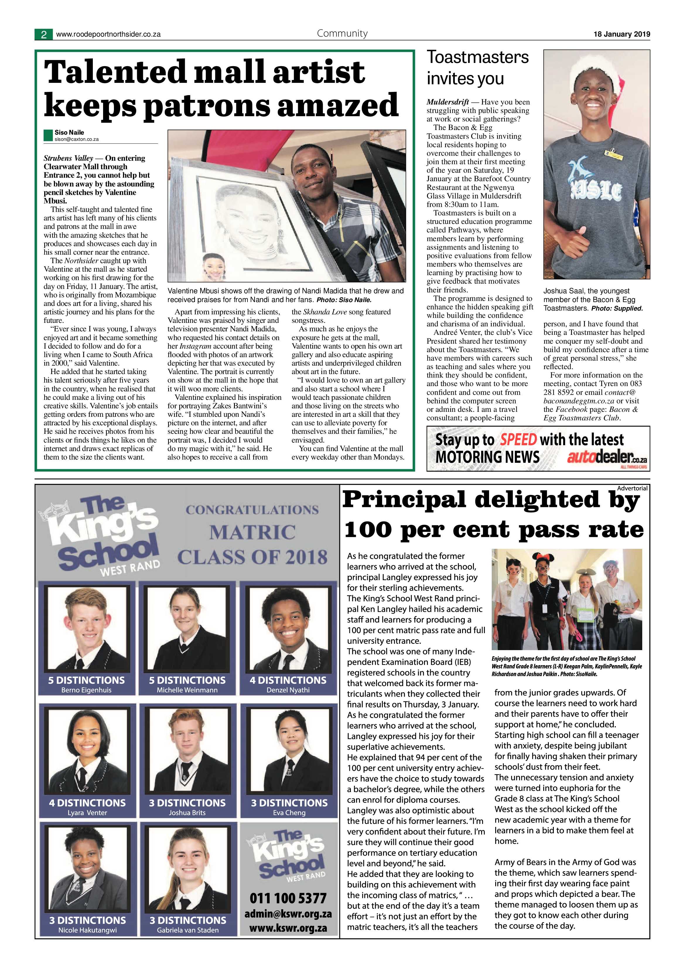 Roodepoort Northsider 18 January 2019 page 2