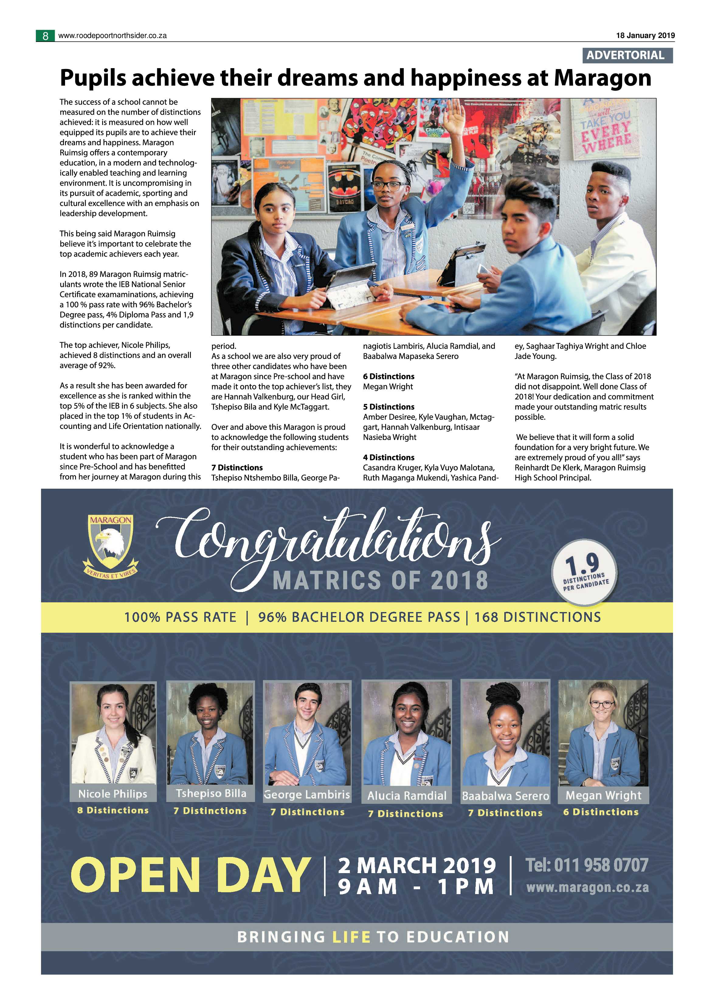 Roodepoort Northsider 18 January 2019 page 8